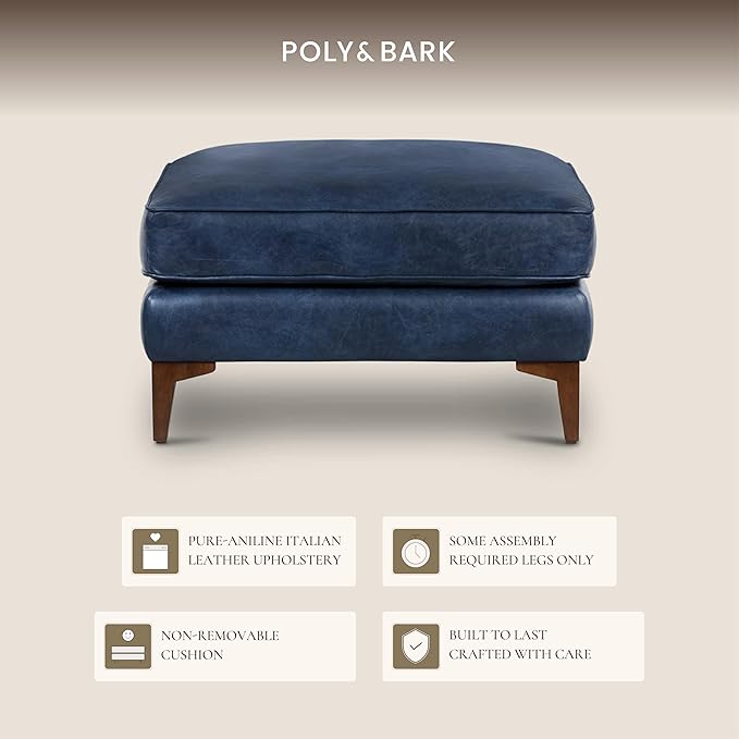POLY & BARK Essex Ottoman - Image 5