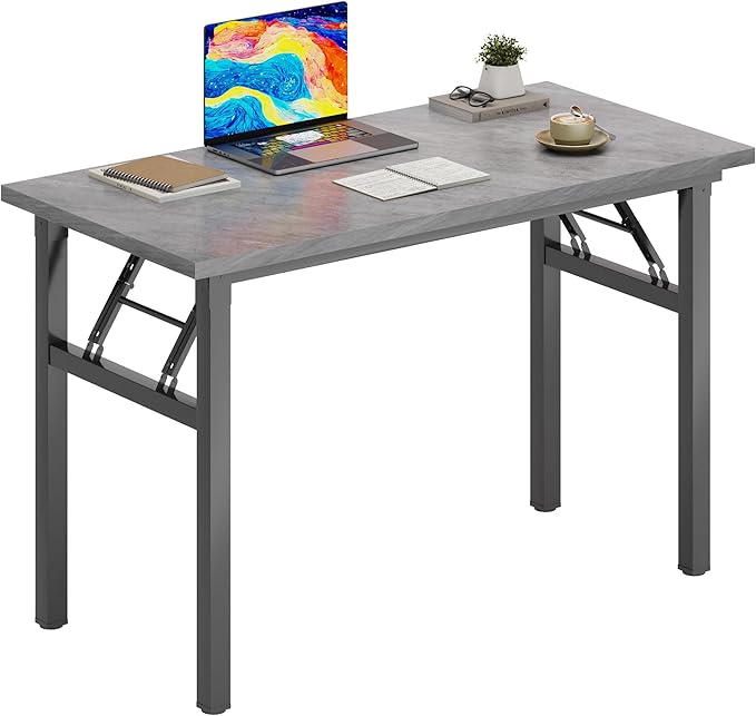 DlandHome Folding Desk Small Desk 31.5 inches Small Computer Desk by DlandHome