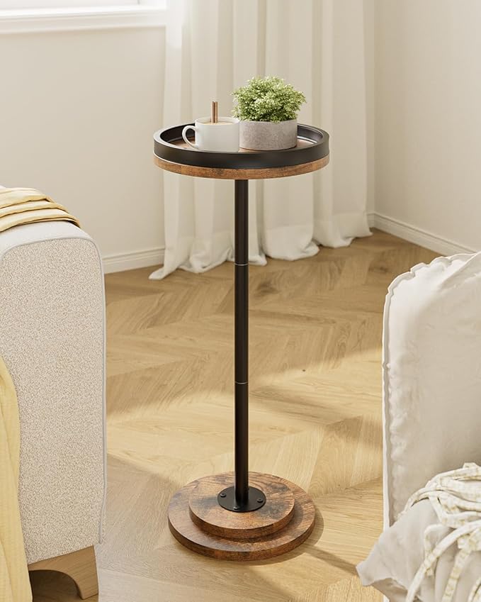 Masupu Drink Table, Round Side Table - Image 8