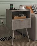 Nightstand, Modern Bedside Table by Unknown