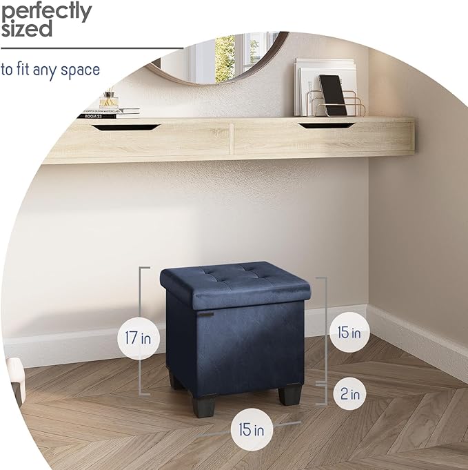 STORAGEBUD Storage Ottoman Cube - Image 8