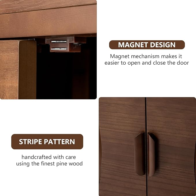 COSIEST Set of 3 30" Storage Sideboards - Image 6