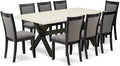 East West Furniture X627MZ650-9 9 Piece Dining Table Set Includes a Rectangle by EastWestFurniture