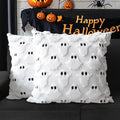 4TH Emotion Halloween Ghost Decorative Pillow Covers 20x20 Set of 2 by 4THEmotion