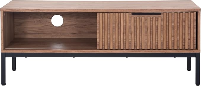 SAFAVIEH Lylia TV Stand for up to 55" Flatscreen – Oak - Image 2