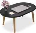 Small Coffee Table for Small Space, Low Table, Floor Table Desk for Sitting on by FAMIDGE