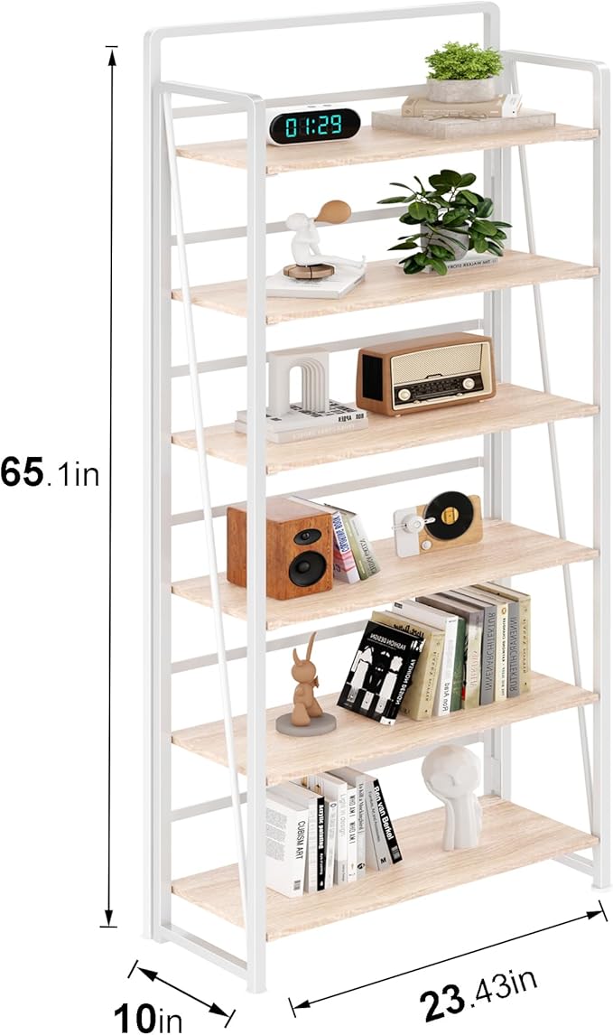 BHG No Assembly Folding Bookshelf - Image 3