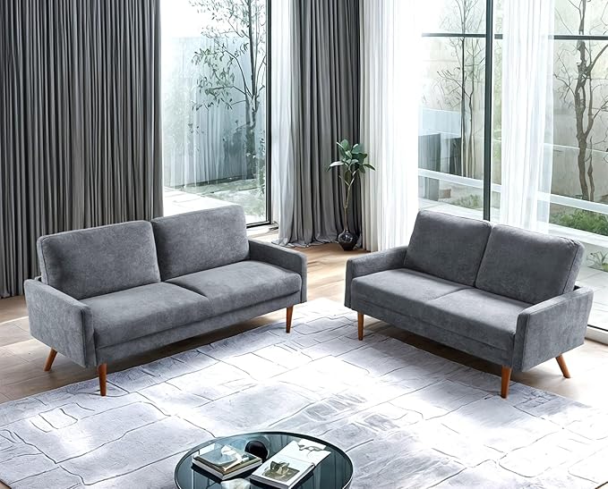Kent Velvet Sofa, European Style - Image 5