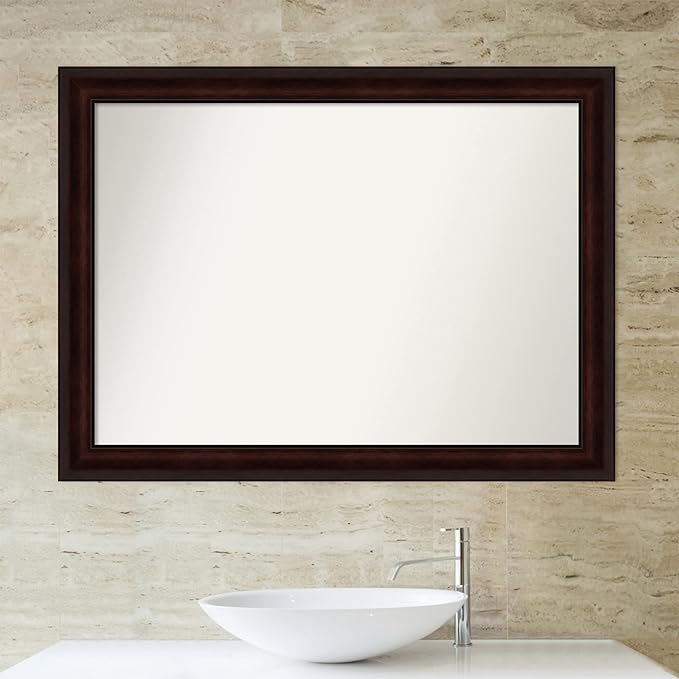 Amanti Art Silver Bathroom Mirror - Image 6