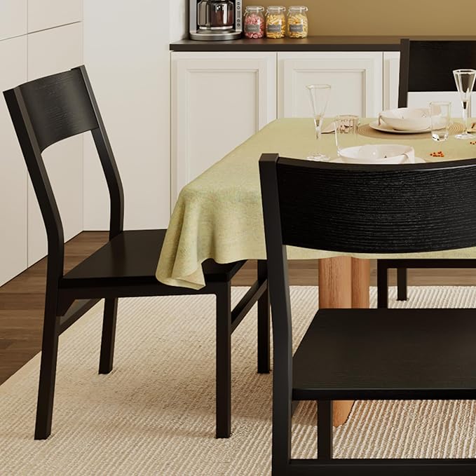 Feonase Dining Chairs Set of 6, Modern Kitchen Chairs - Image 3