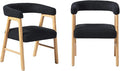 Walker Edison Ezra Modern Curved Back Dining Chair by WalkerEdison