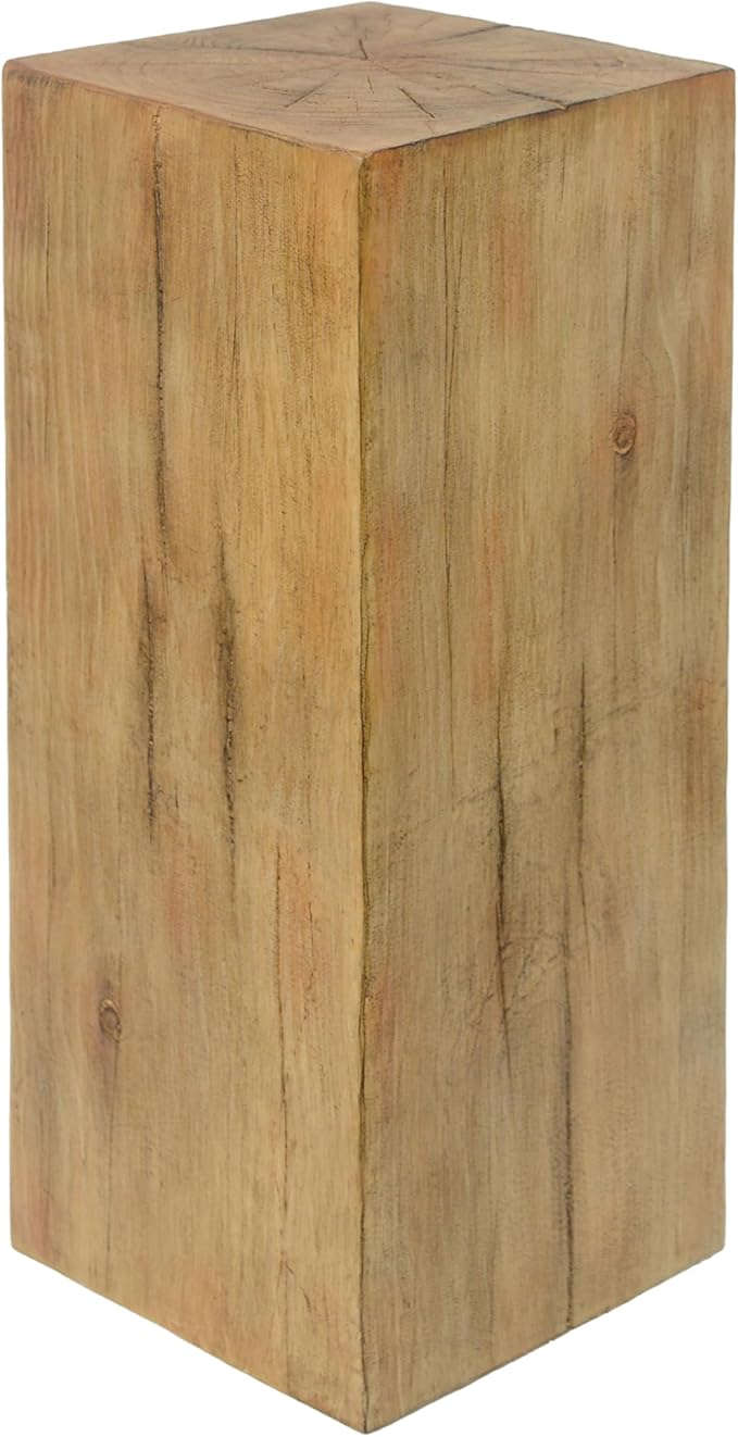 Christopher Knight Home Bard 33.75" Square Living Room Side Table, Wood-Like - Image 7