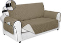 PureFit Reversible Sofa Cover Water Resistant Loveseat Couch Cover, Machine by PureFit