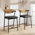 GarveeHome Counter Height Bar Stools Set of 2 by GarveeHome