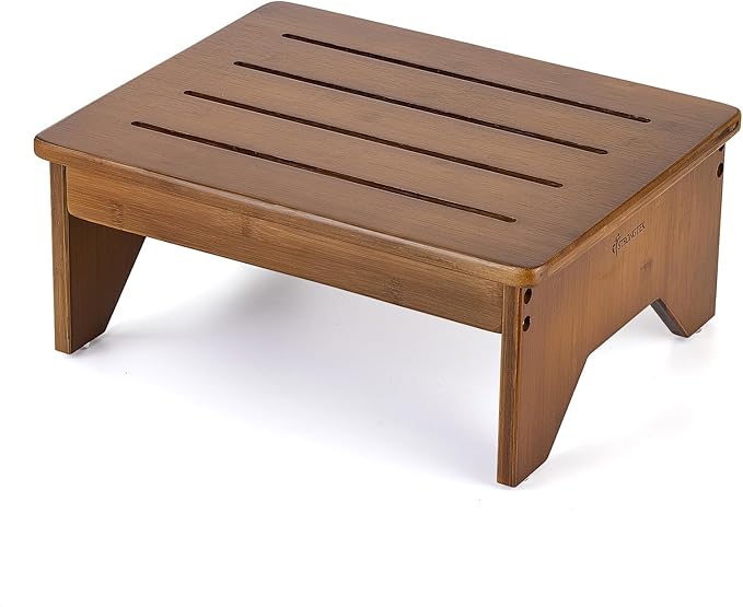 StrongTek Bamboo Bed Step Stool by StrongTek