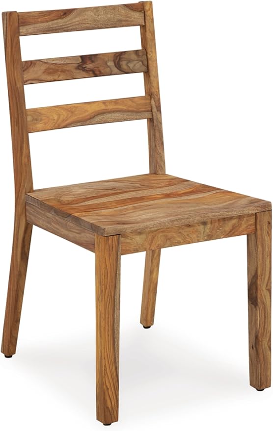 Signature Design by Ashley Dressonni Farmhouse Solid Wood Armless Dining Chair - Image 3