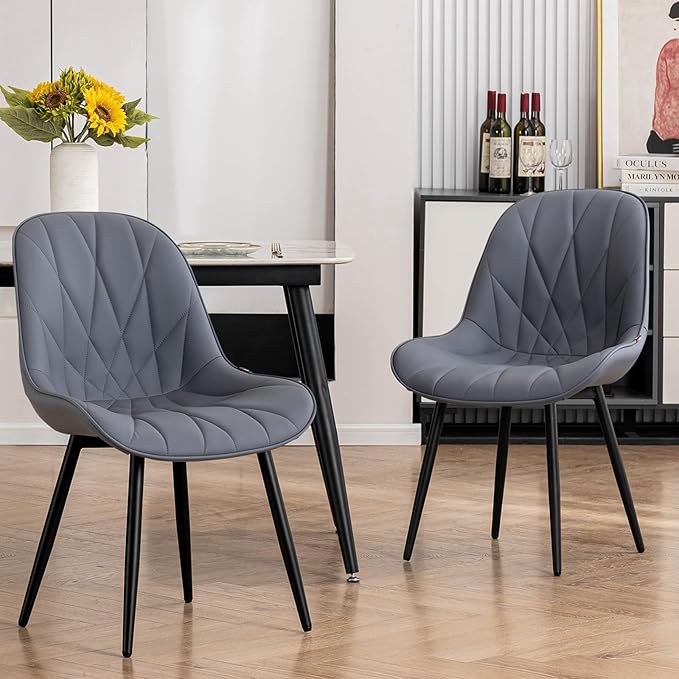 Rowill Dining Chairs Set of 2 Modern Kitchen Chairs by Rowill
