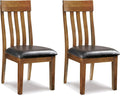 Signature Design by Ashley Ralene Rake Back 19" Dining Room Chair 2 Count by SignatureDesignbyAshley