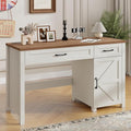 Farmhouse 47" Executive Desk, Computer Desk by Vabches