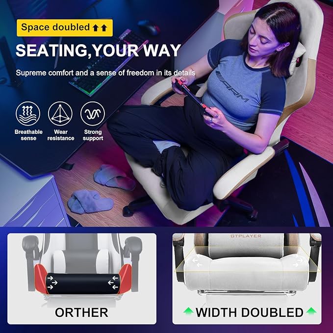 GTPLAYER Gaming Chair, Computer Office Chair - Image 3