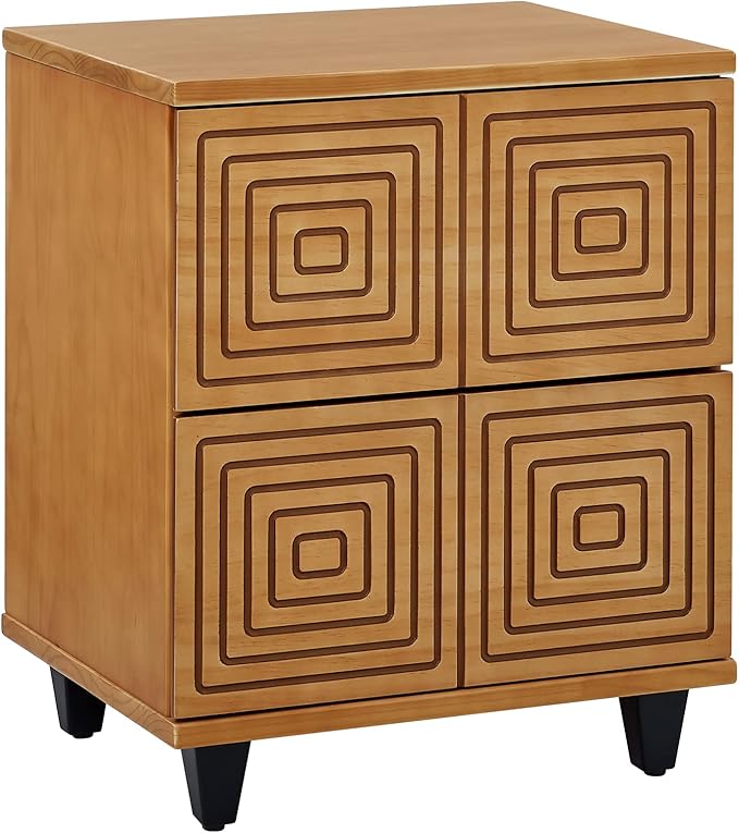 MUSEHOMEINC Wood Nightstand - Image 5