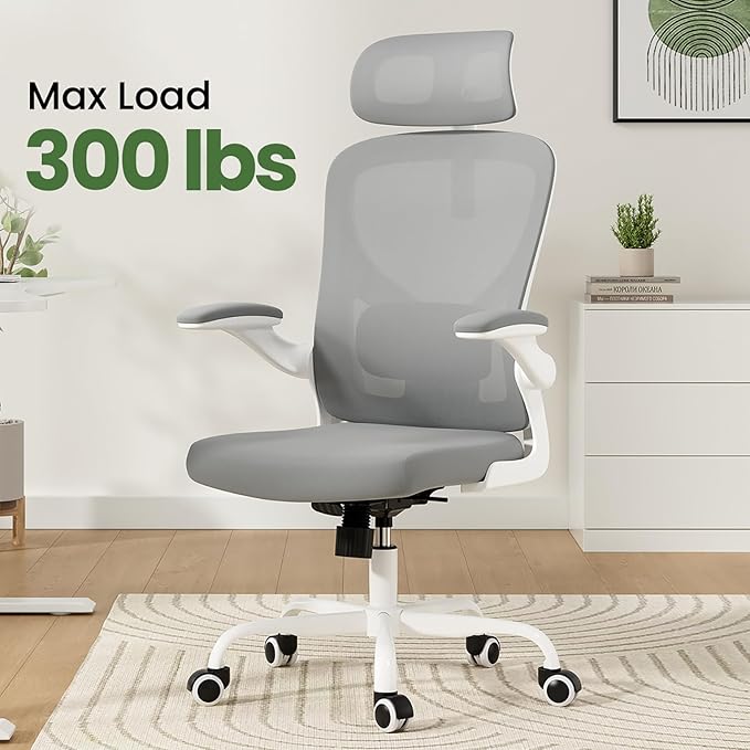Ergonomic Office Chair, Comfy Home Office Chair High Back Computer Chair - Image 8