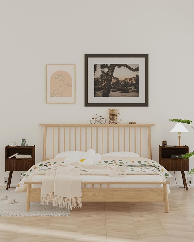Nightstand, Modern Bedside Table - Image 6