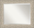 Amanti Art Silver Bathroom Mirror by AmantiArt