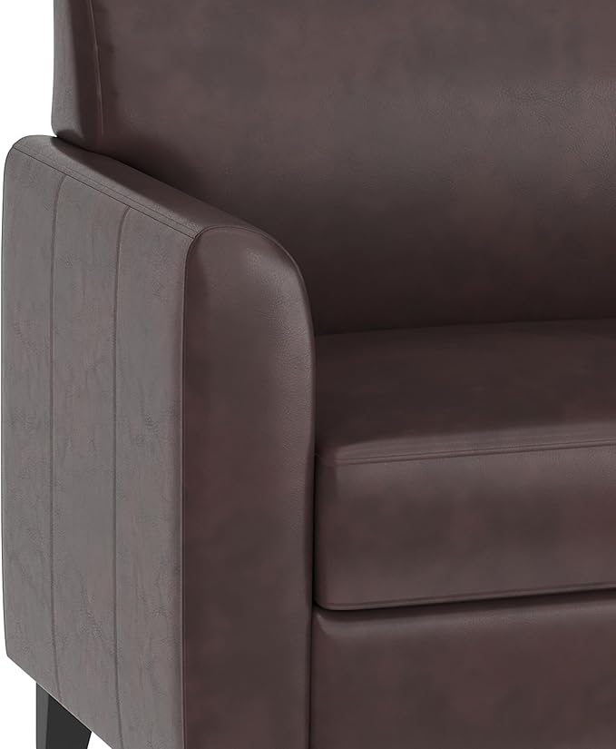 Flash Furniture Hercules Diplomat Series LeatherSoft Upholstered Side Reception - Image 8
