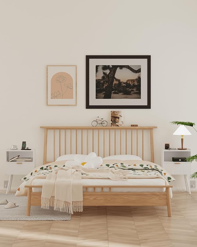 Nightstand, Modern Bedside Table - Image 6