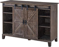 SEI Furniture Holmes Barn Door TV Stand by SEIFurniture