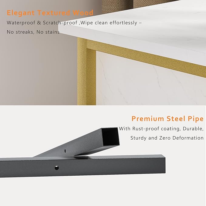VECELO Nightstands, Industrial Side Table/End Tables - Image 10