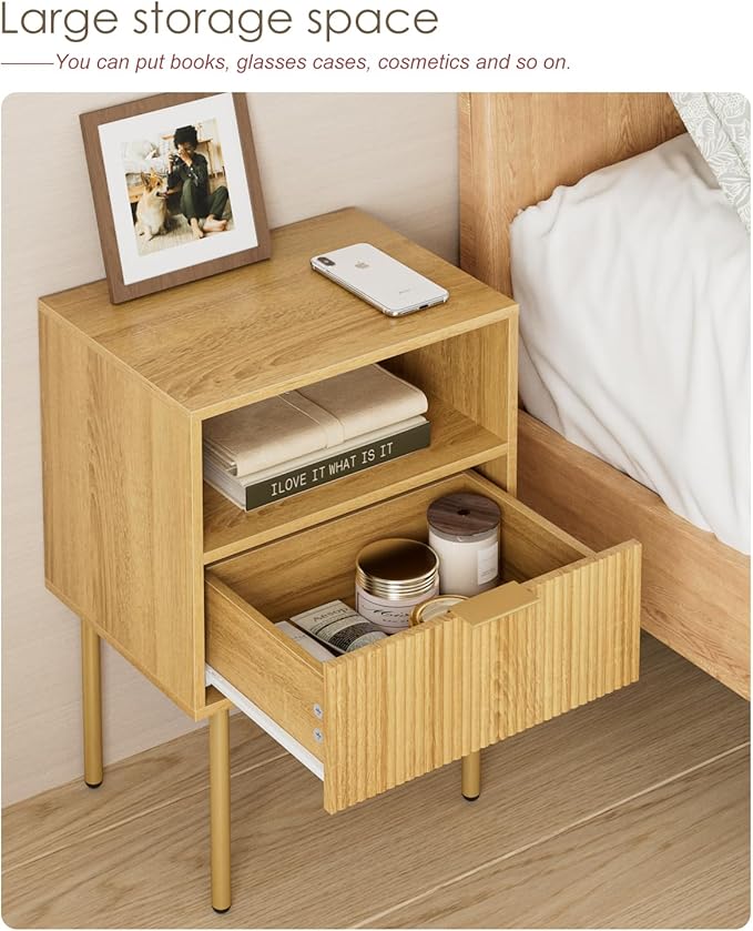 Nightstand, Morden Bedside Table - Image 3