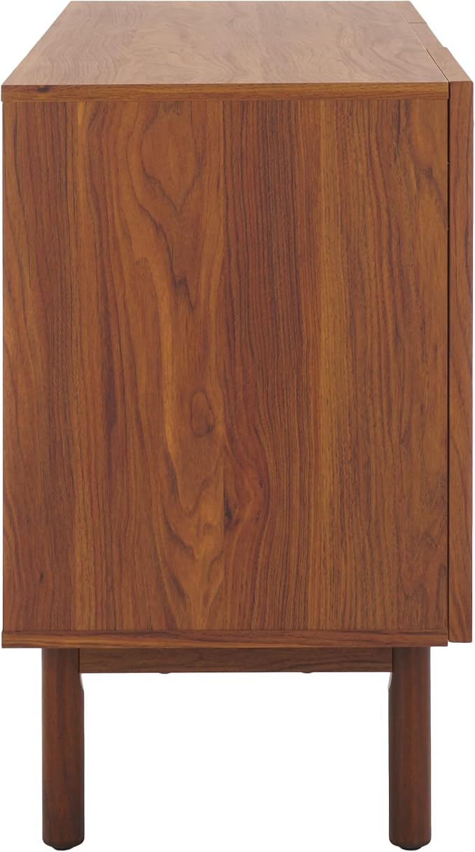 SAFAVIEH Aino TV Stand for up to 60" Flatscreen – Walnut Brown - Image 5