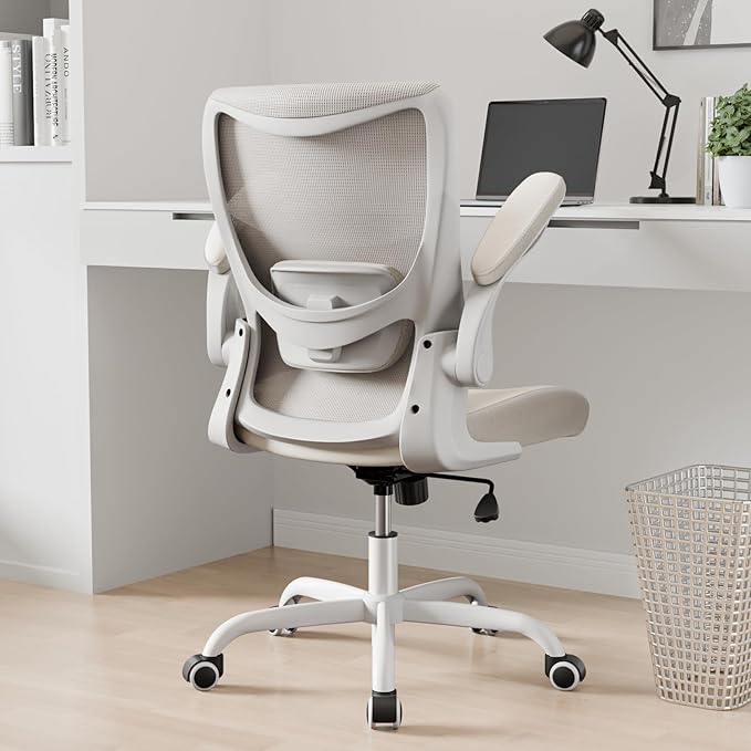 Office Chair, PU Leather Ergonomic Desk Chair by Unknown