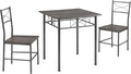 JOIN IRON 3-Piece Kitchen Dining Room Table Set by JOINIRONFurniture
