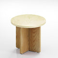 Melino Ocean-Plastic Round Side Table by Melino