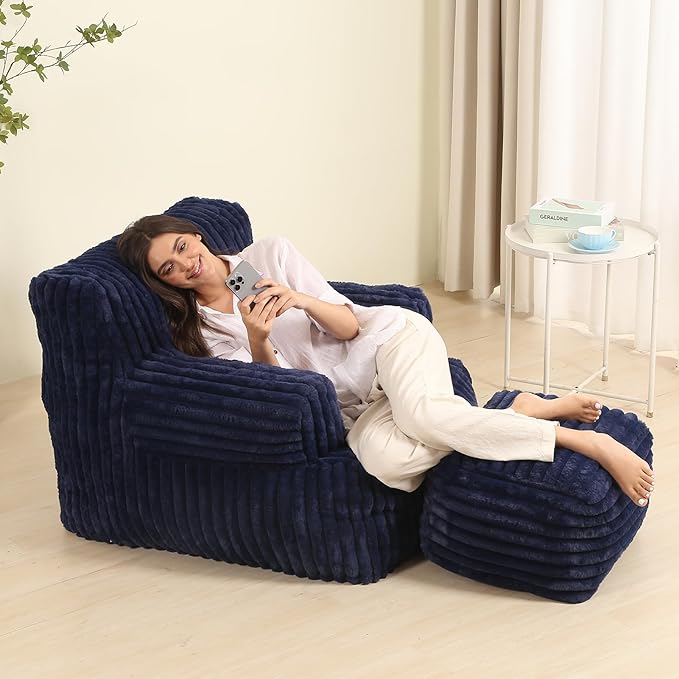 Comfy Gaint Bean Bag Chair - Image 6