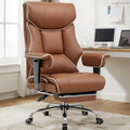 COMHOMA Big and Tall Office Chair 400lbs High Back Leather Executive Chair by ComHoma
