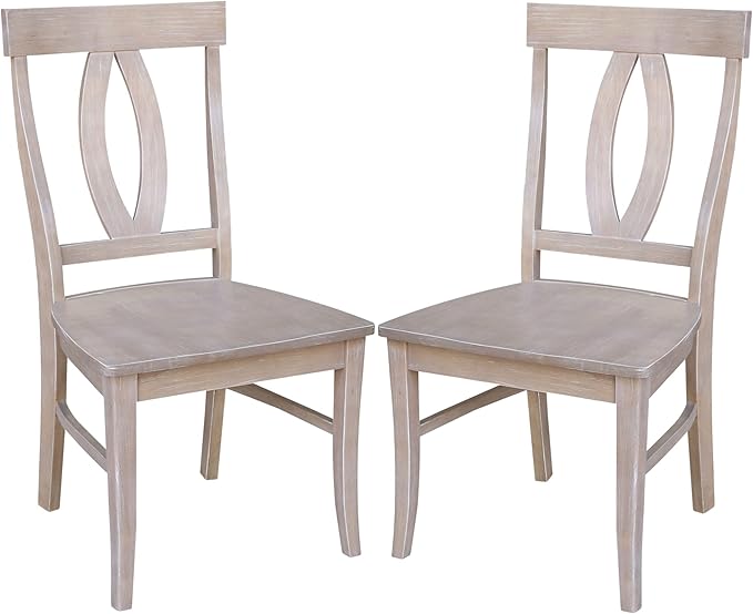 International Concepts Cosmo Chair, Washed Gray Taupe by InternationalConcepts