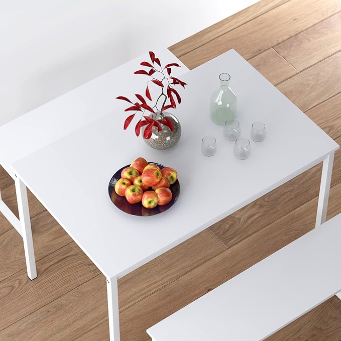 soges 3 PCS Dining Table Set for 4 - Image 3