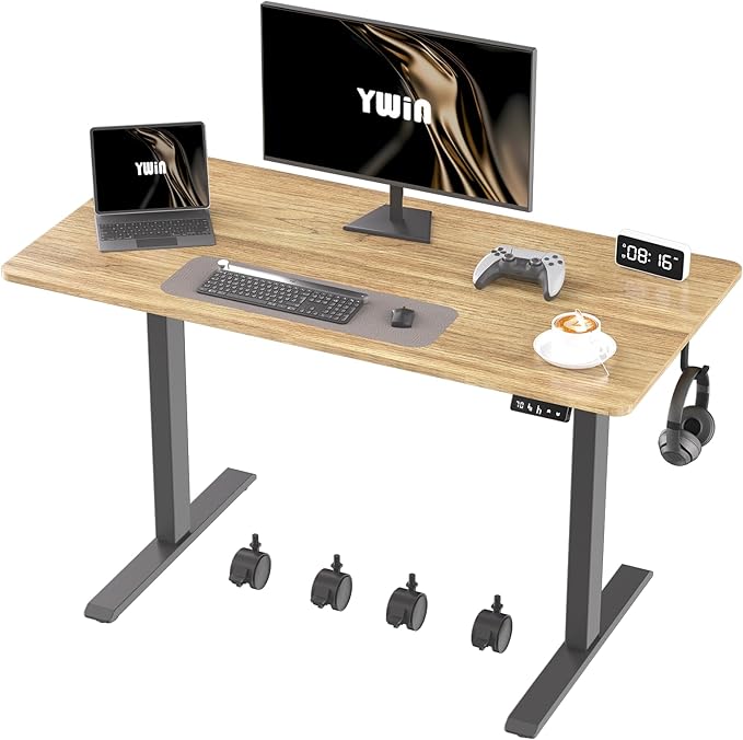 Ywin Electric Height Adjustable Standing Desk by Unknown