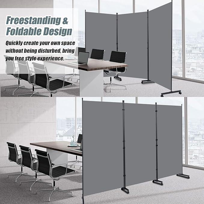 Room Divider Folding Privacy Screens - Image 4