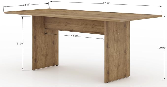Manhattan Comfort Nomad 3 Piece Dining Set - Image 3