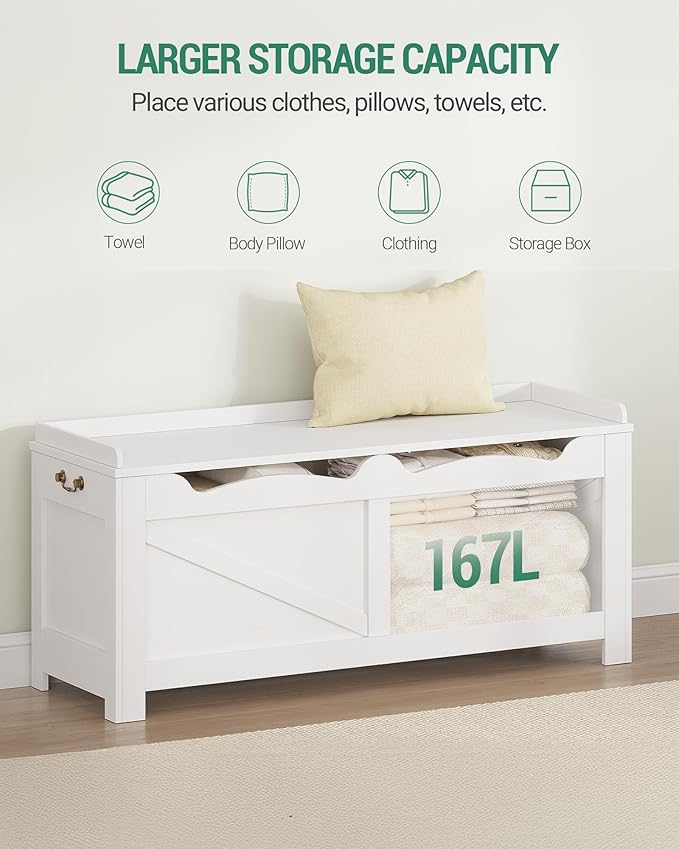 47.2" Storage Chest, Extra Large Storage Trunk - Image 7