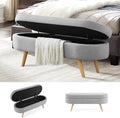 NicBex Ottoman Bench with Storage by NicBex