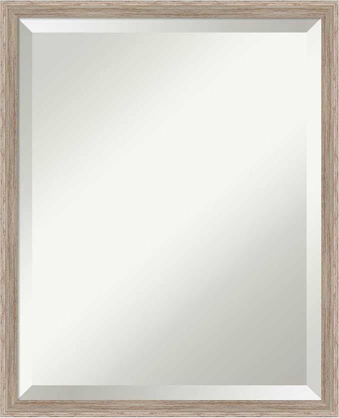 Amanti Art White Bathroom Mirror by AmantiArt
