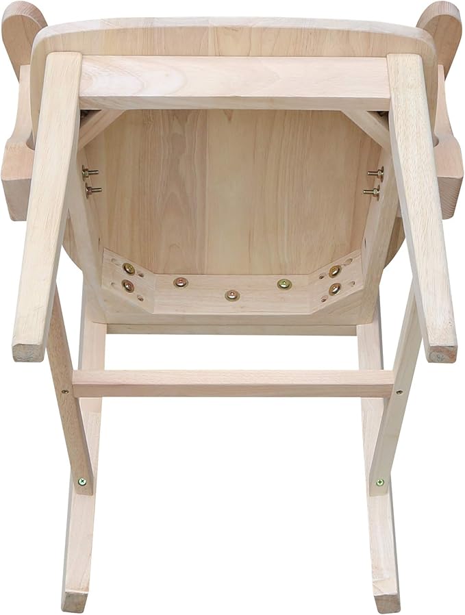 IC International Concepts Mission Side Chair - Image 9