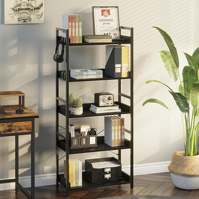 Rolanstar Bookshelf 5 Tier - Image 2