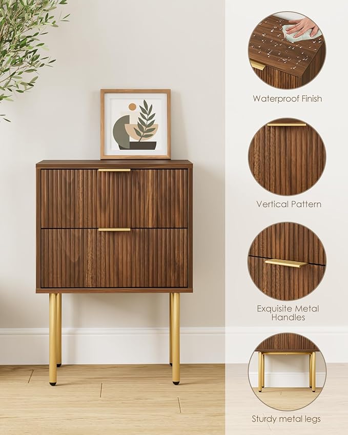 Nightstand, Morden Bedside Table - Image 5